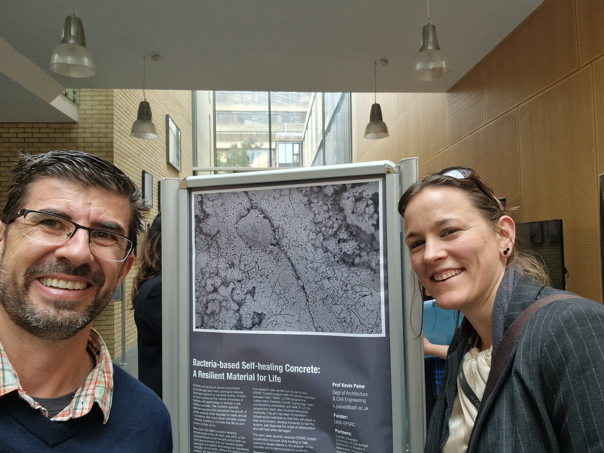 Ismael and <a href="/bjreeksting/">Bianca Reeksting</a> discussed the impact and business engagement of our <a href="/Materials4Life/">RM4L</a> research with the funders <a href="/EPSRC/">Engineering and Physical Sciences Research Council</a> earlier this week. Thanks guys.