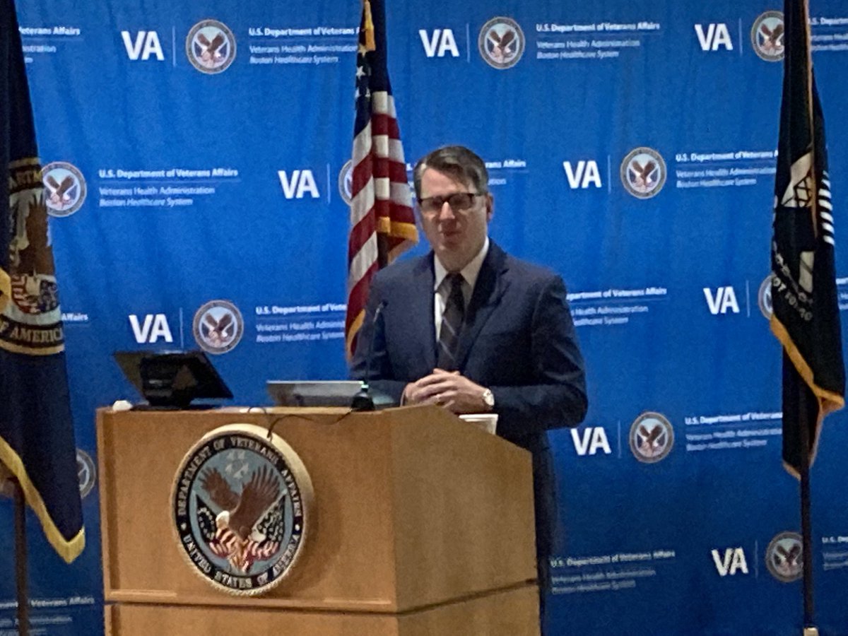 Dr Justin Dimick, a giant in the field of surgery, delivering the Khuri Lecture at VA Boston today!