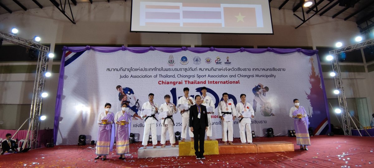 sea_sports_news's tweet photo. ๐ฅ Seven Southeast Asian teams competed in the Chiang Rai (Thailand) Int'l Judo C'ships 2022. The event was held in Chiang Rai from Sep. 22 to 26 with some judokas from France & Hong Kong. Below are the medals won by our #TeamASEAN. (PHI ๐ต๐ญ did not participate in this event)
#SSN https://t.co/yw6SmaDqhb