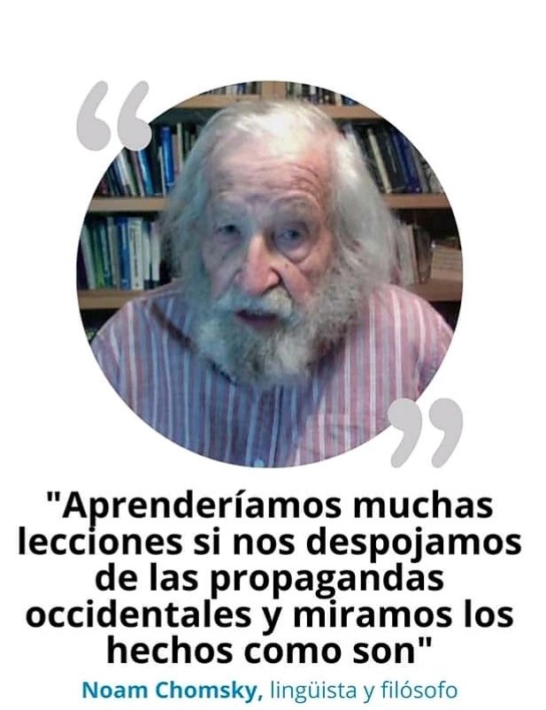 Occidente y su guerra mediática contra el resto del mundo.
#FuerzaPinar
