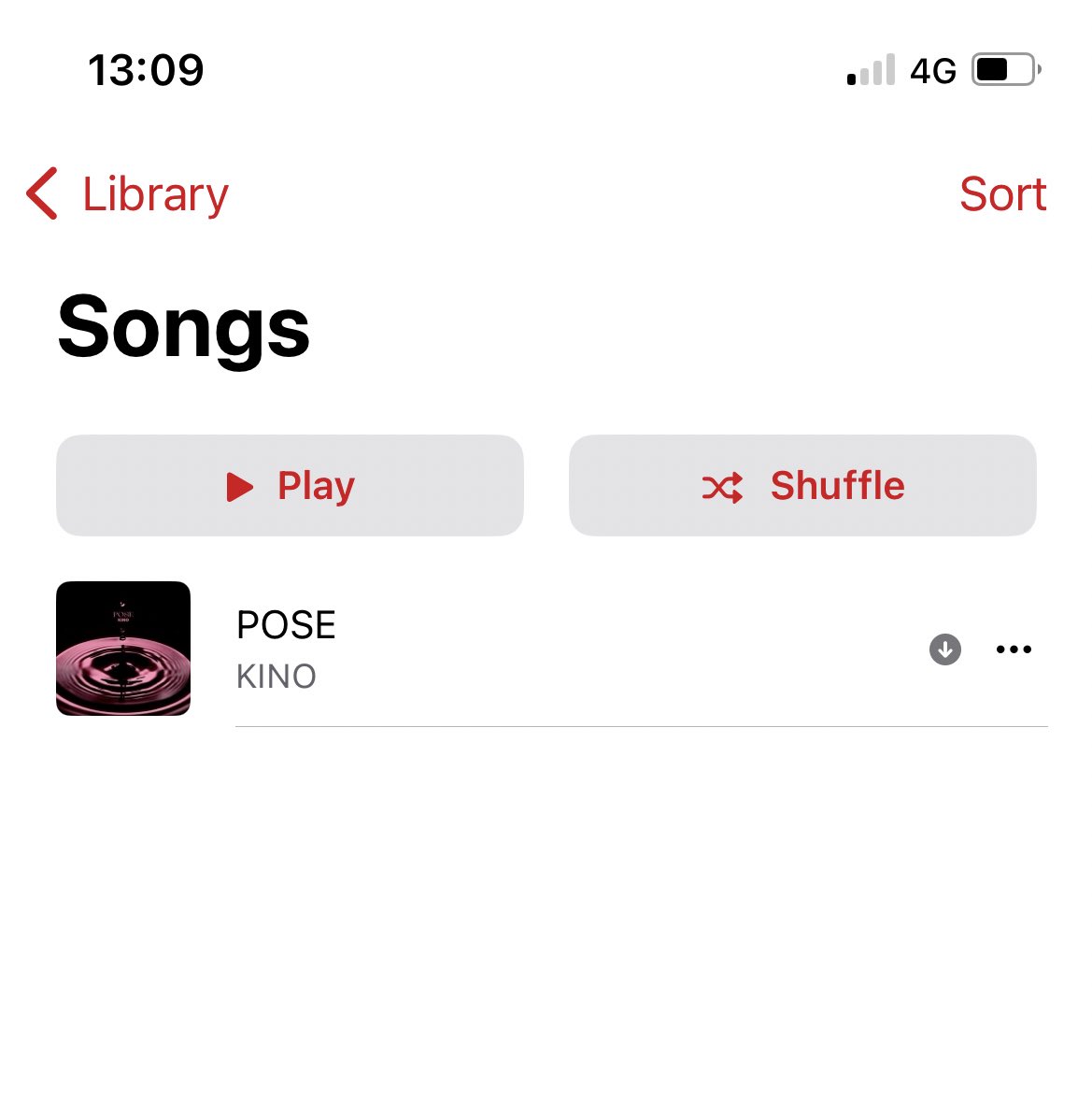 all my songs got delete for idk what reason EXCEPT pose ..