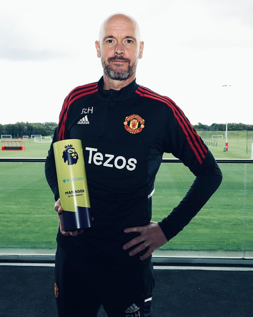 Psalmywise01's tweet photo. Congrats on winning September premier league manager of the month @eriktenhag #mufc https://t.co/rxGu0IQ2Kp