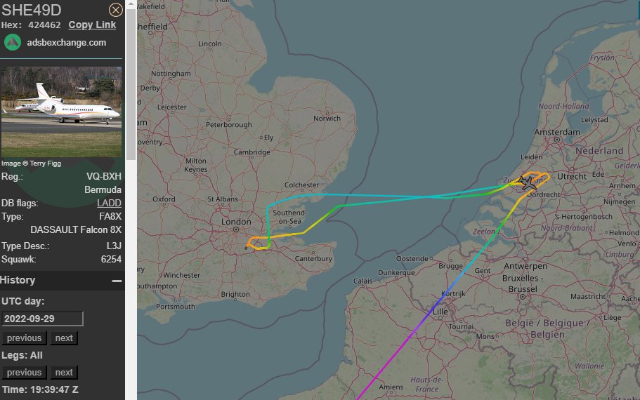 ShellJet's tweet photo. Shell jet that was in Rio landed back in The Hague then nipped over to Biggin Hill airport before heading back to The Hague https://t.co/NkxwGB0C47