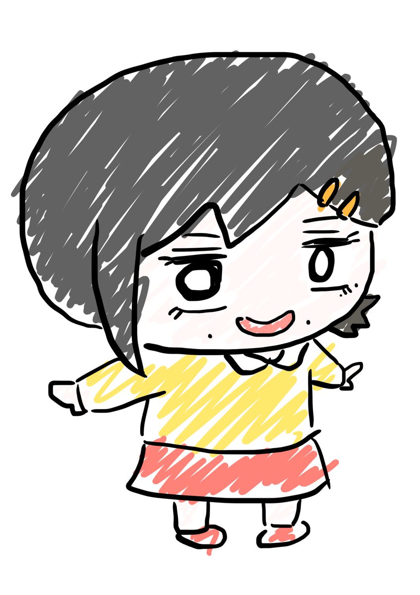 東山コベニ(チェンソーマン) 「9月もたのしかった〜  #今月描いた絵を晒そう 」|くんのイラスト