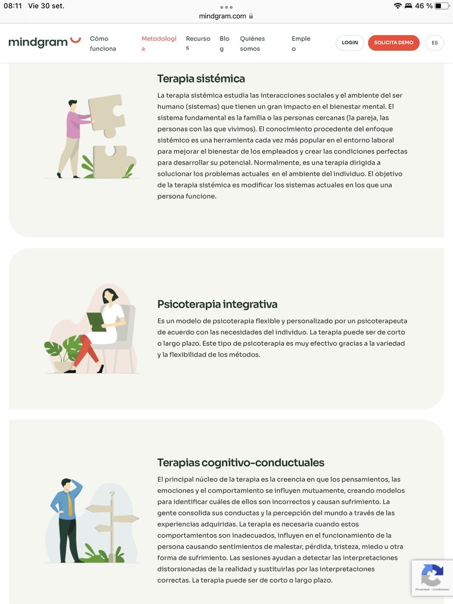 FedericoMuttoni's tweet photo. La OMS y la OIT piden nuevas medidas para abordar los problemas de #salud mental en el #trabajo. En @AdviceRRHH generamos alianza con #Mindgram una plataforma de #bienestar y salud https://t.co/LsRa1OjvOC
Psicología, psicoterapia y apoyo para los #equipos. 👇👇👇 https://t.co/d5q6VUm6SY
