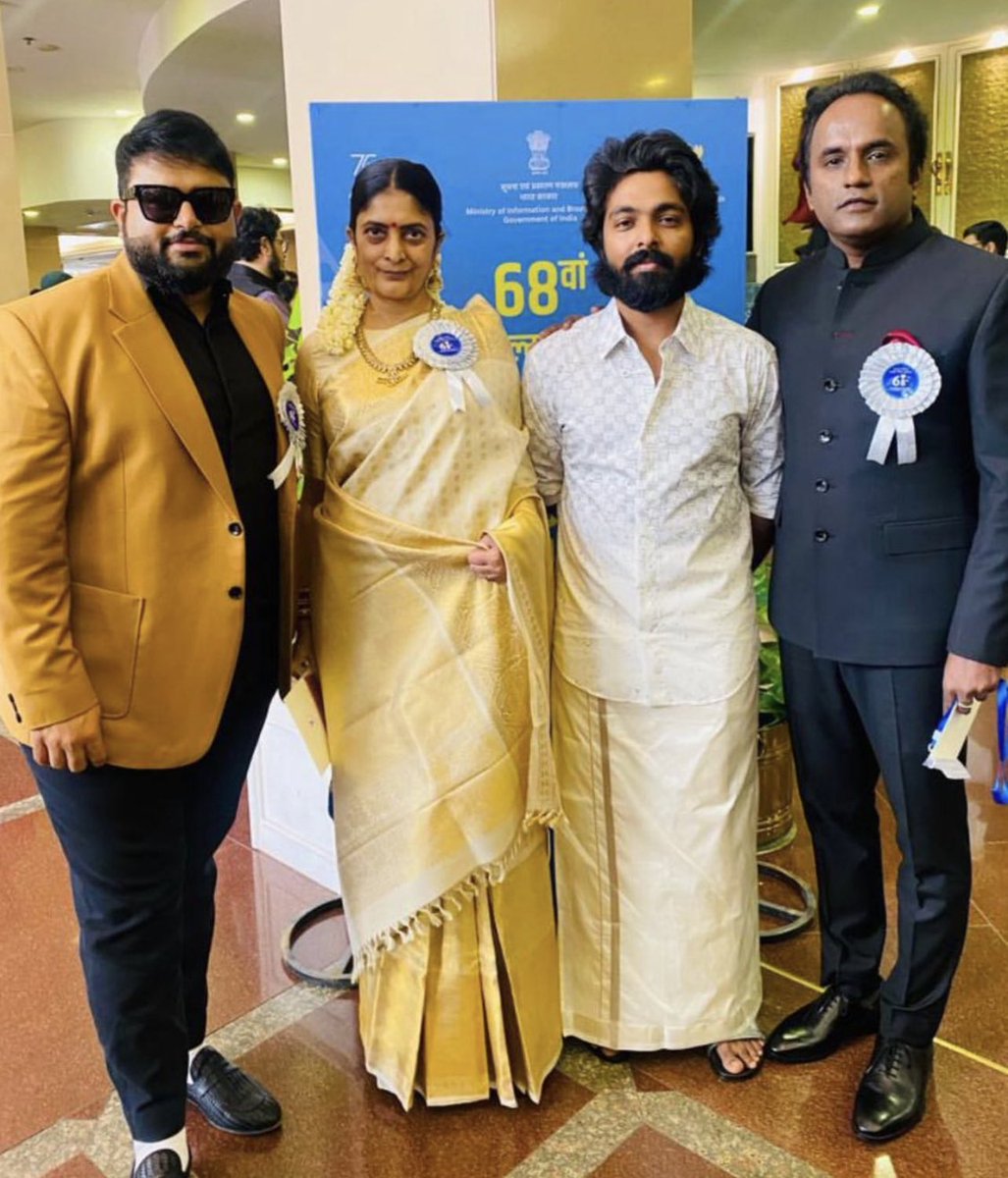 . @gvprakash @Sudha_Kongara @MusicThaman @sash041075 #NationalAward #NationalAwards #SooraraiPottru #BestMusicDirector