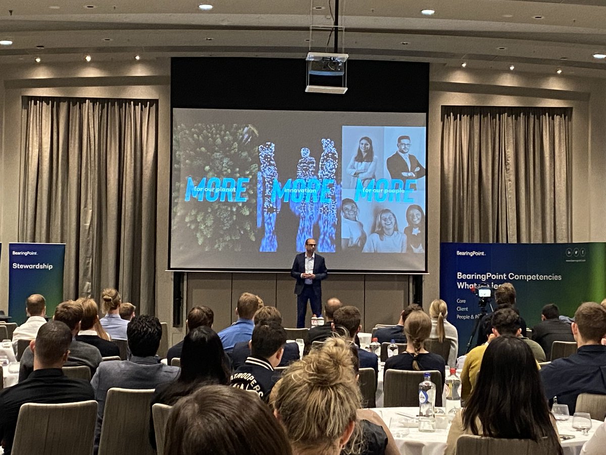 #BeSchool is back in full swing! It’s been more than welcoming over 200 new colleagues from 18 countries, it’s been welcoming BearingPoint’s future.
Thank you to all our fantastic participants, trainers, and presenters for making it such a powerful event!
#moretogether