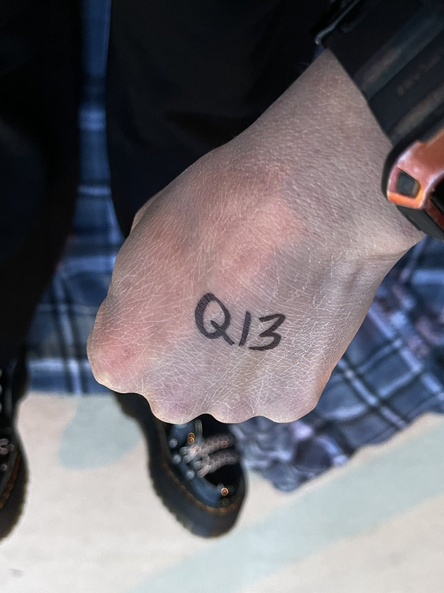 In line at 0715 for <a href="/conangray/">conan gray</a> tonight!