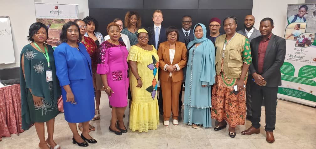 @clotildaAndien shares on work done in the MHM project with policy makers and partners from @EEF during their work visit and policy event in Cameroon 🇨🇲 @UN_Women @CanadaCameroon @bhpfoundation @UKinCameroon @GermanyinCMR @ebase_africa @MinesecCameroun