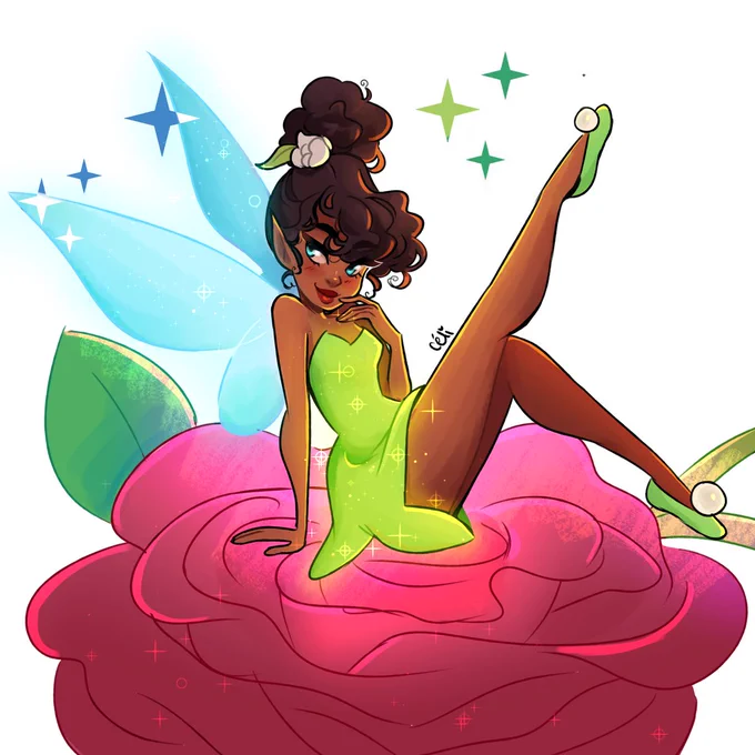 #blacktober day 6 » enchantedtinkerbell  