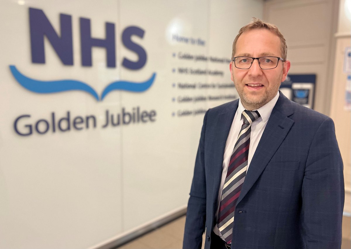 NHS Golden Jubilee on Twitter "Announcement NHS Golden Jubilee has appointed Gordon James as