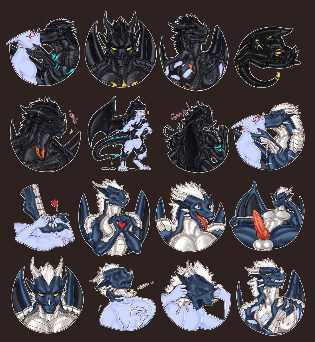 Telegram stickers!

For - tiger1e, Doreh, DrgnSol and friends, wikiwarrior (FA)