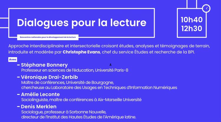 AllianceLecture's tweet image. 📚 Table-ronde : Dialogues pour la lecture !
👥 Ce matin, les invités de l’Alliance ont échangé et croisé plusieurs études, analyses et témoignages de terrain pour témoigner du rôle essentiel de la lecture pour se construire, comprendre le monde et s’émanciper.
📸 @teonagoreci