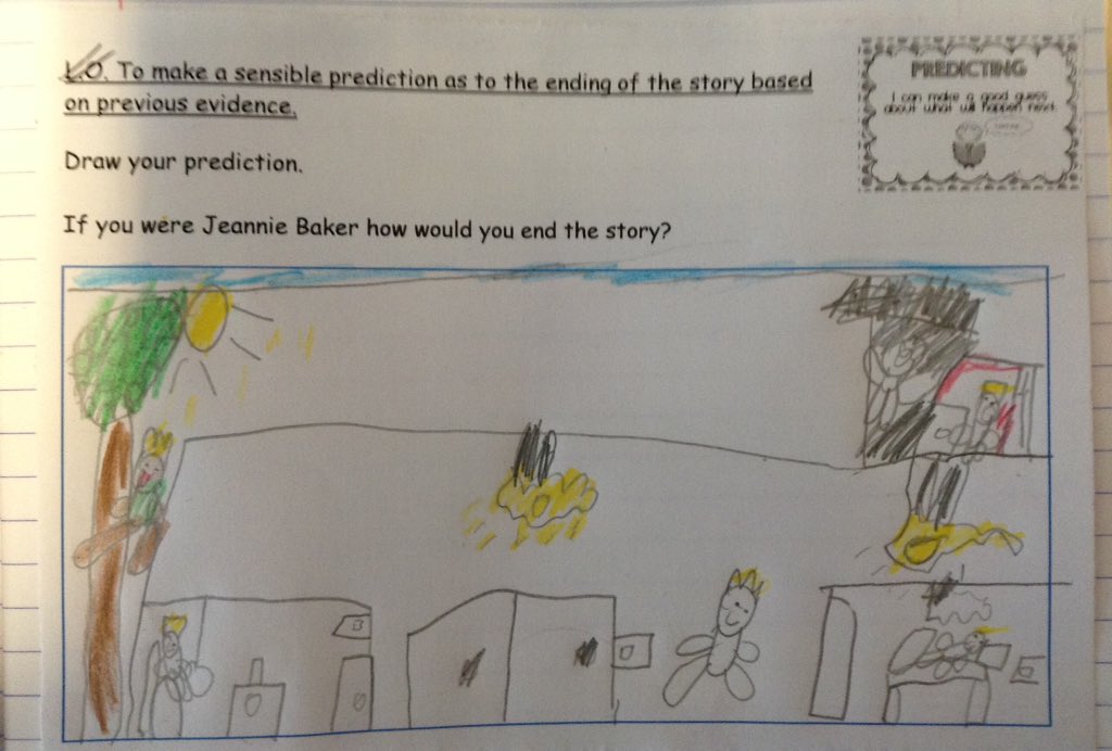 latimerprimary's tweet photo. Year 2 have been looking at the story Window by Jeannie Baker in their whole class reading sessions. Today #ClassLH predicted the ending before we revealed it... #prediction #readingskills https://t.co/9k9X6pF0SV