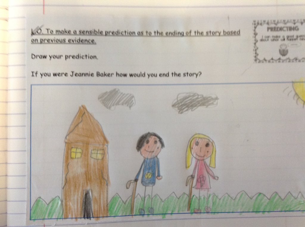 latimerprimary's tweet photo. Year 2 have been looking at the story Window by Jeannie Baker in their whole class reading sessions. Today #ClassLH predicted the ending before we revealed it... #prediction #readingskills https://t.co/9k9X6pF0SV