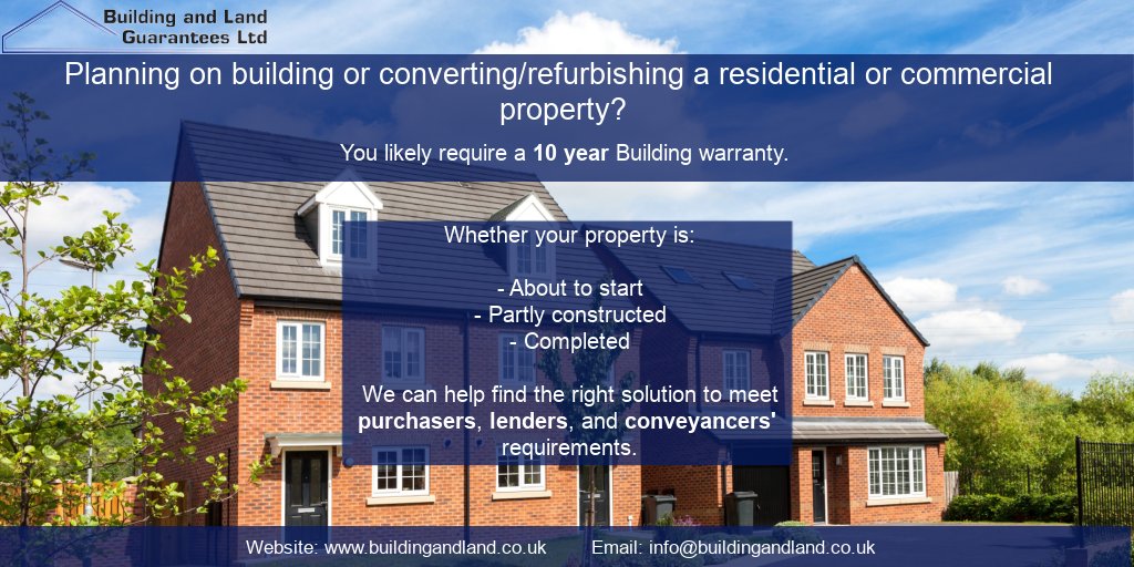 BuildingandLand's tweet photo. Do you need a 10yr #Buildingwarranty ?🤔

Our independence enables us to compare warranty providers across the market on your behalf. 

We do the leg work so you don't have to!

Want to chat with one of our specialist team? Fill out our Quick Quote form: https://t.co/Knqfm55ZBc https://t.co/1TySvROftb