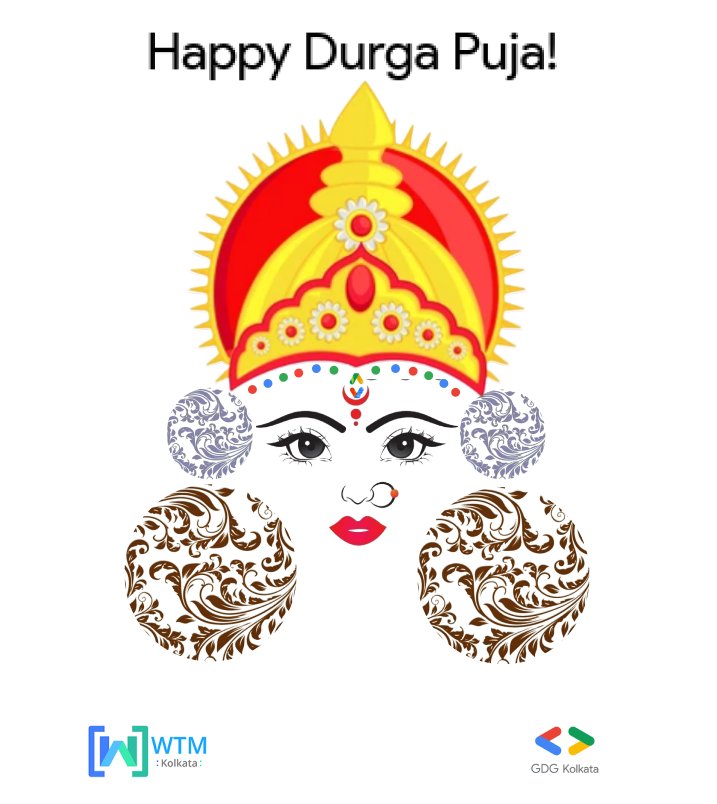 gdgkolkata's tweet photo. Maa Durga is here with her family and she has got a good news with her
Devfest'22 on November 13th!
This time its offline
WE CAN'T KEEP CALM!
#DevFestKol #DevFest22 #DevFest #Google #GoogleDevelopers #GDGKolkata #DurgaPuja #Developers #Technology #GoogleStudent #HappyDurgaPuja https://t.co/DTnKrrVH6y