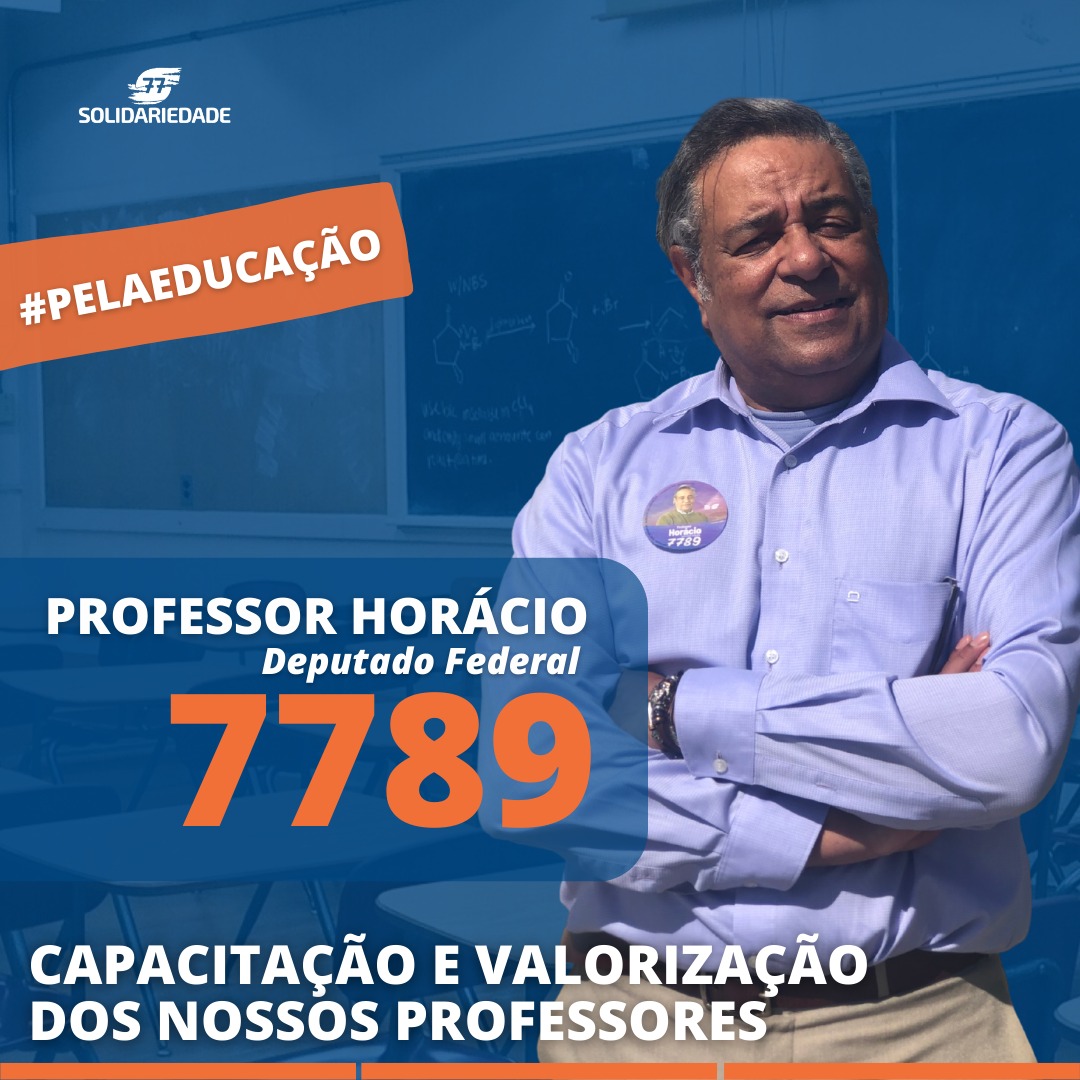 HoracioFederal's tweet photo. O Professor Horacio lutará incansavelmente pela valorização dos profissionais da educação na Câmara Federal! 7⃣7⃣8⃣9⃣✔
#professorhoracio #candidato #deputadofederal #parana https://t.co/jiB8N5lelm