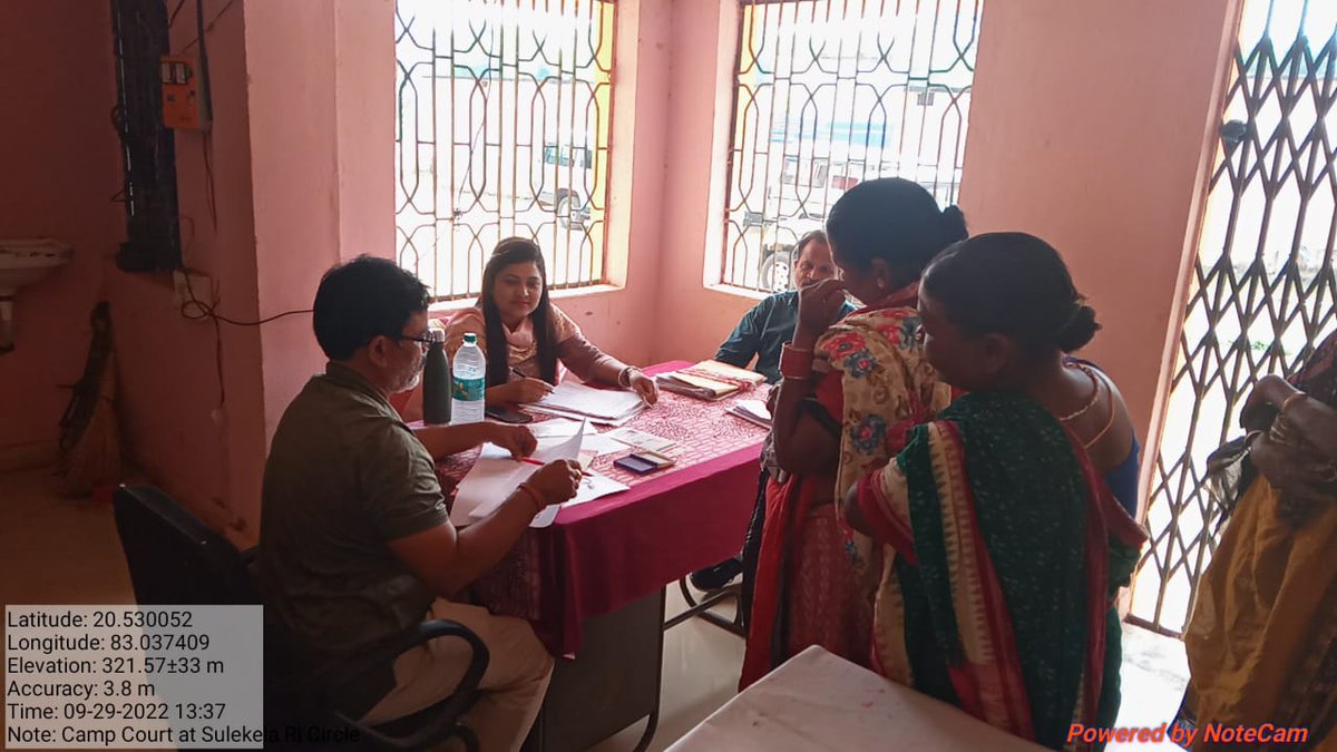 Camp court at RI circle Sulekela