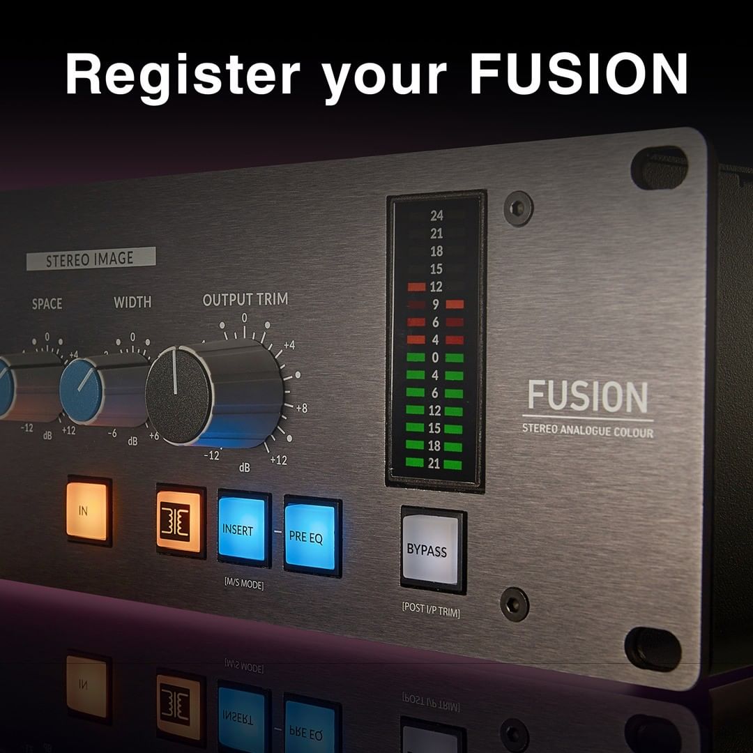 ChandraComID's tweet photo. #Repost @solidstatelogic
——
Register your FUSION hardware now.
Exciting news will be emailed to all registered FUSION hardware owners from next week.
#SSL #SolidStateLogic #SSLFusion #FusionTransformer #AnalogueColours #Mixing #Mastering #MusicProdction #MusicProducer https://t.co/FUFrsouw8X