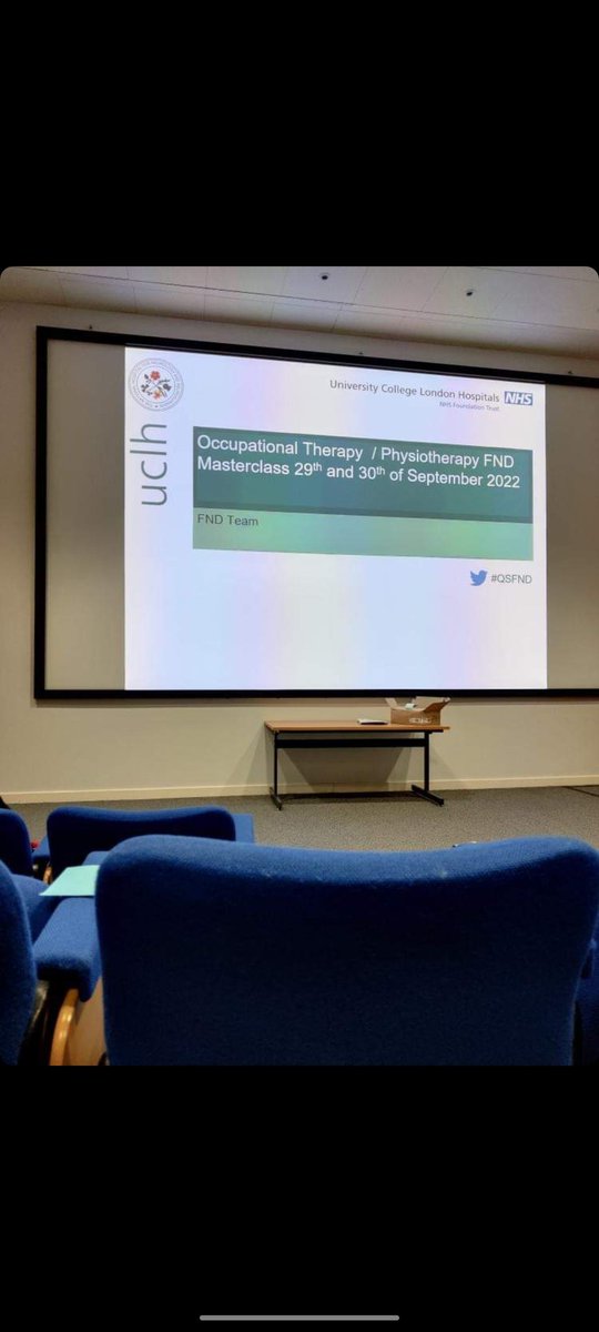 Thrilled to be attending this in person. Lucky to be learning from the very best. #QSFND #righttorehab 🧠