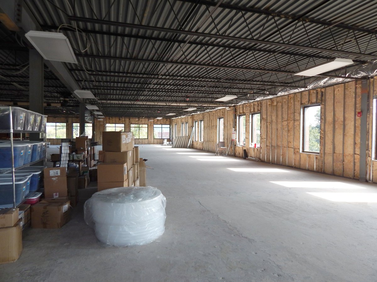 Keystruct's tweet photo. The expansion at HR Pharmaceuticals in York is underway. Keystruct renovated their space in 2017. The new project will expand HR Pharma’s office space. Learn more: https://t.co/6UUX1HhLBV #NewVisionEnduringTradition #InnovativeBuildingSolutions https://t.co/EKhUxLCLw4