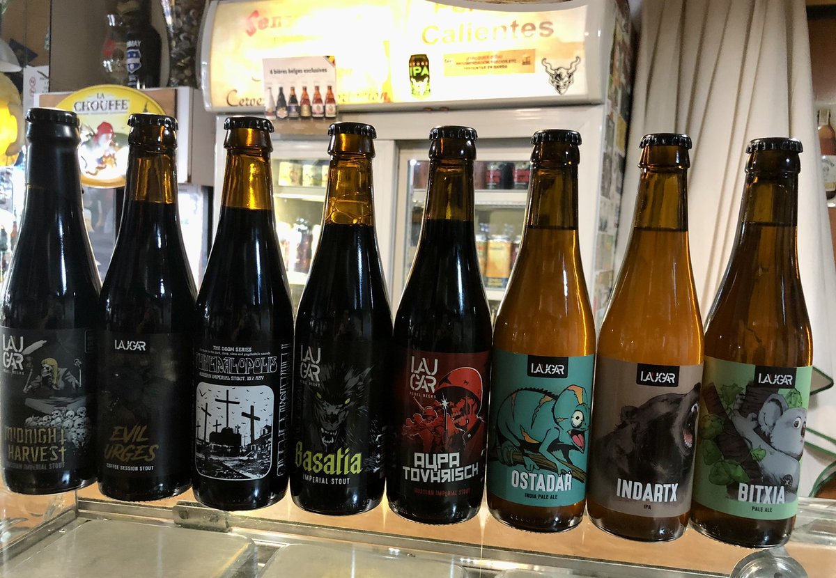 SenyCerveceria's tweet photo. Novedades de la semana @laugarbrewery #laugarbrewery #craftbeermadrid #cerveceriamadrid #cerveceriatienda #cerveceriadeimportacion #oktoberfest #cerveza #codillos #bretzel #salchichas #cerveceriaespecializada #50aniversario #tiendadecervezas #cervezasmadrid #perritoscalientes https://t.co/VSIXxvpfXV