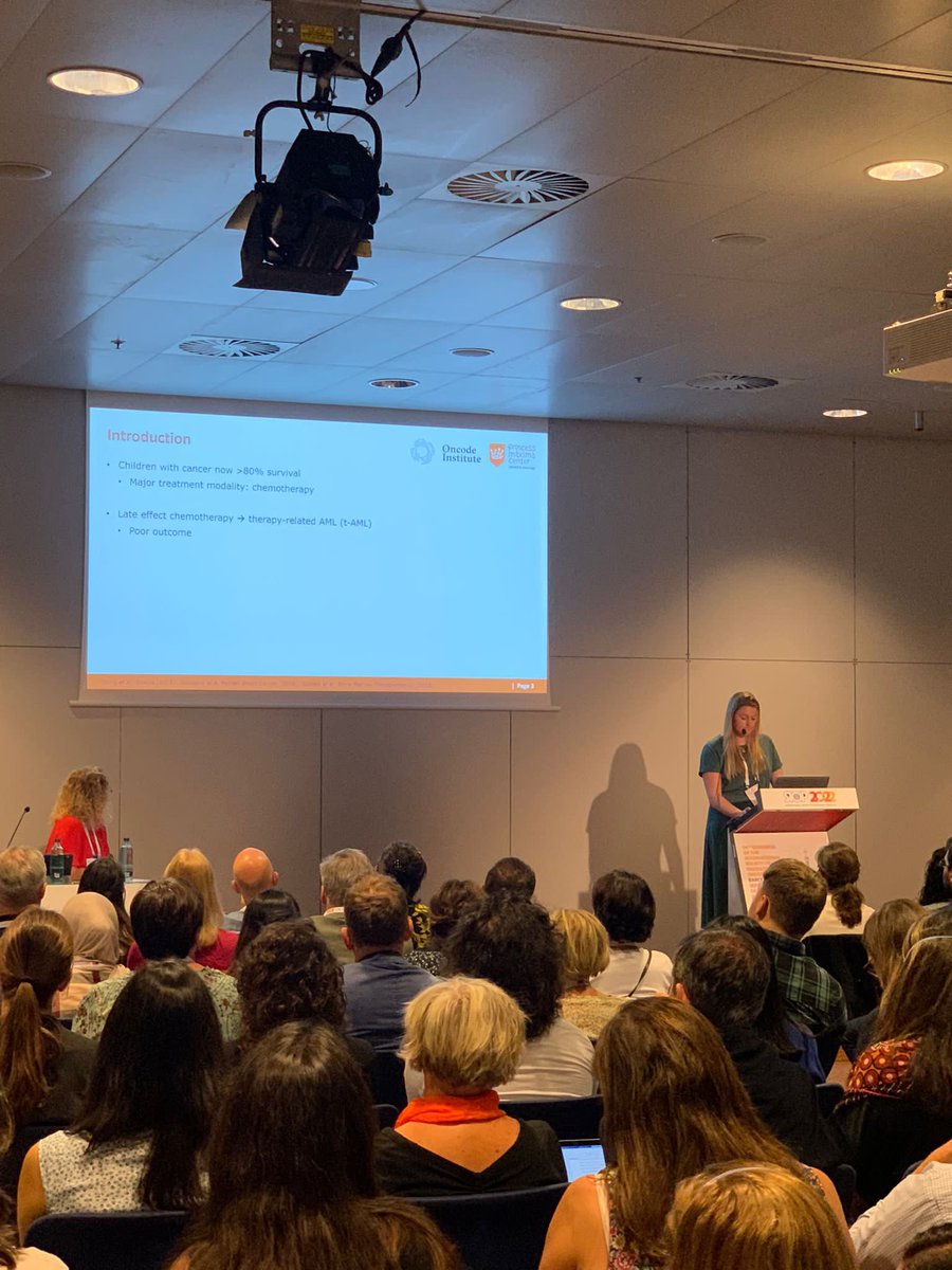 Great opportunity to share our work on the clonal evolution of MLL-rearranged pediatric therapy-related AML at #SIOP2022 in Barcelona!
<a href="/prinsesmaximac/">PrinsesMáximaCentrum</a> @BoxtelLab