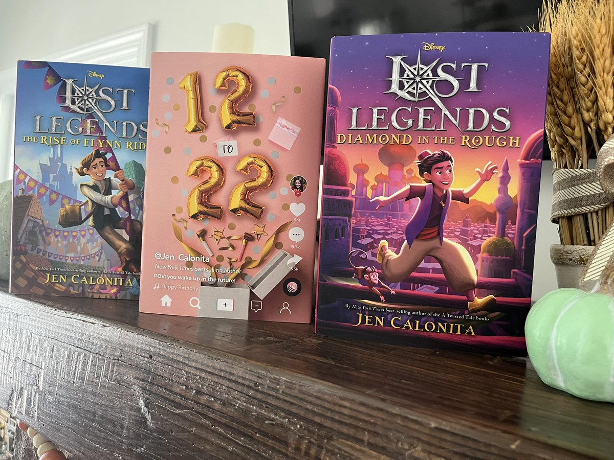 GIVEAWAY! It’s been the busiest year with three MGs entering the world: two Disney LOST LEGENDS books &amp; 12 TO 22. Win a copy of all three for your class by following/RT. Tag a friend for an extra entry. Winner picked 10/2 8pm EST. #bookgiveaway
