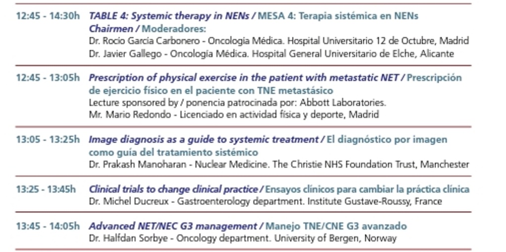 GrupoGetne's tweet photo. Cerramos #GETNE22 con una mesa de gigantes del #TNE (y eso que no está @drenriquegrande). Un lujo contar con estos ponentes en nuestro Symposium.
Ahora mismo repasando ensayos clínicos con @DucreuxMichel. https://t.co/r86DtdNfUS