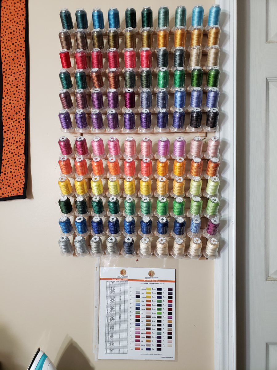 NB_Embroidery's tweet photo. Which way do you store your threads?
Hope you have a great weekend!!!
#newbrothread #embroiderymachinethread #embroiderythread #threadstorage https://t.co/oDyAR0cjPK