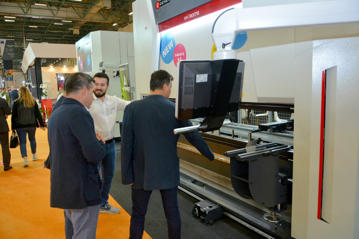 denermachinery's tweet photo. Visit us to benefit from special offers for the launch! Don’t miss the event!
Step into the future with Dener.
https://t.co/gZEQcELlgg
#dener #machines #machinery #metalworking #metalforming #metalcutting #sheetmetal #pressbrake #servobrake #fiberlaser #technology #industry40 https://t.co/FJRVeZu7Zp