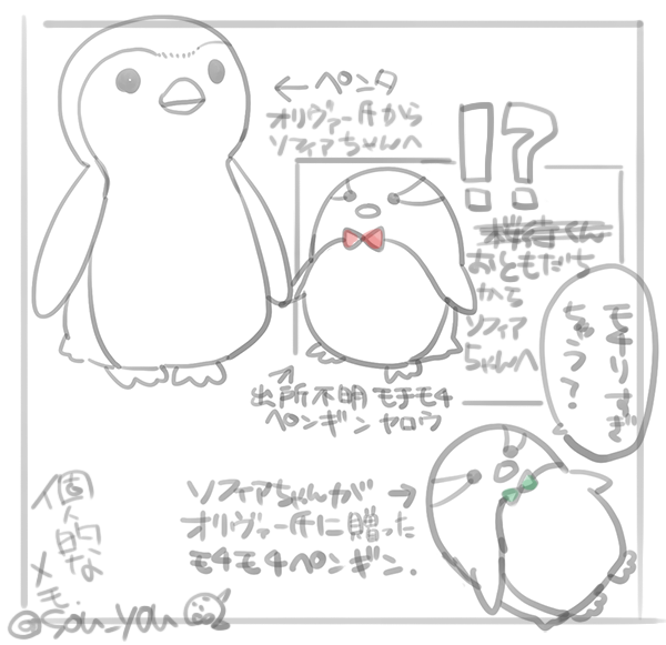 今月描いた……絵???(お仕事はいっぱいあるけど) 