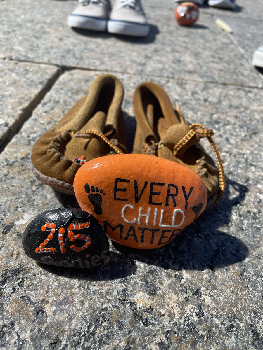 Your orange shirt is a symbol of the work… it doesn’t replace it.