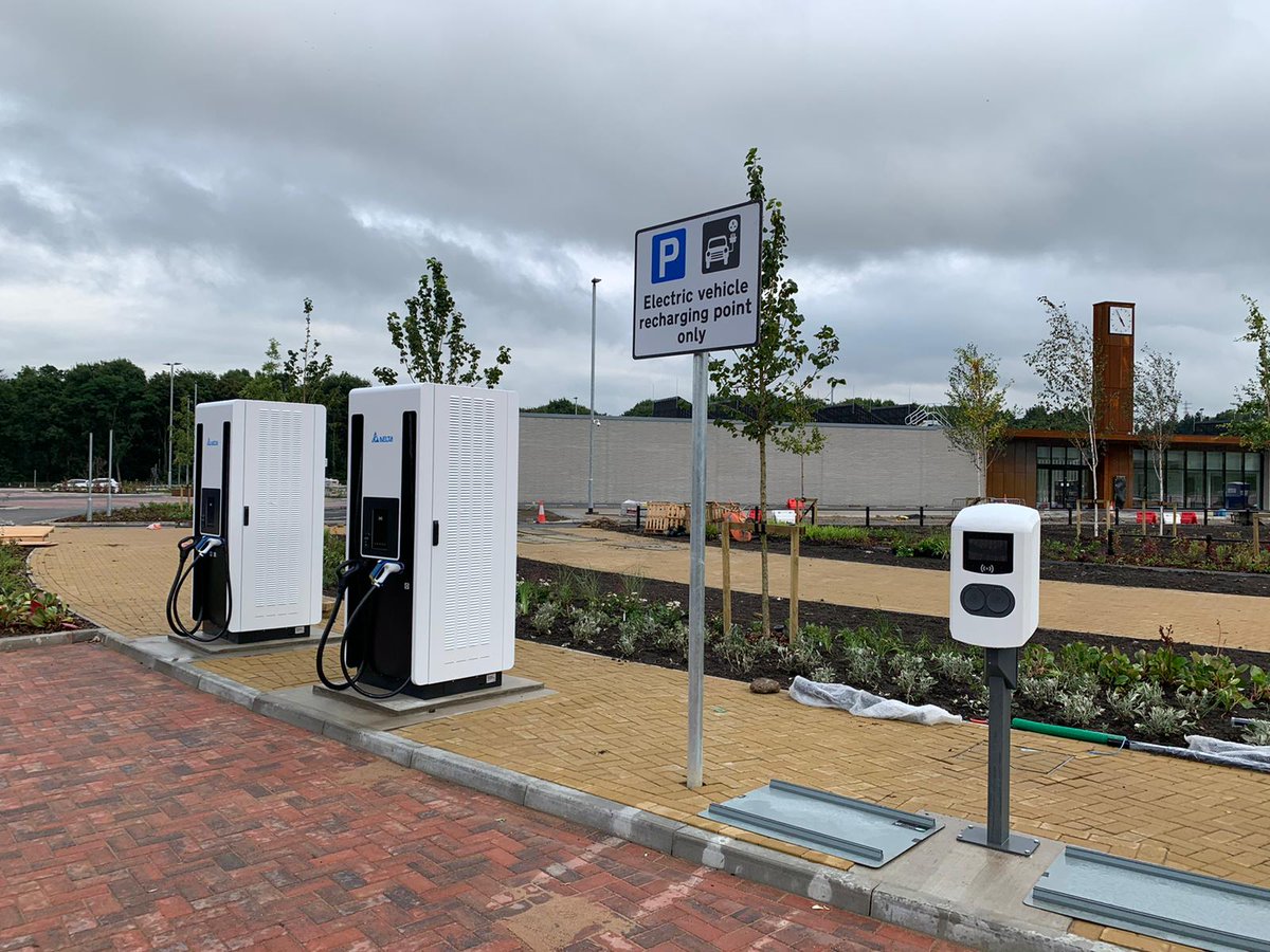 On site at Stourton Park and Ride with Rock Power Connections.

Here, our team have successfully installed and wired up 13nr x 7KW dual Alfen chargers and 4nr x 50KW Delta chargers, providing EV charging capability for Park and Ride customers. 

#EV #evcharging #evinfrastructure