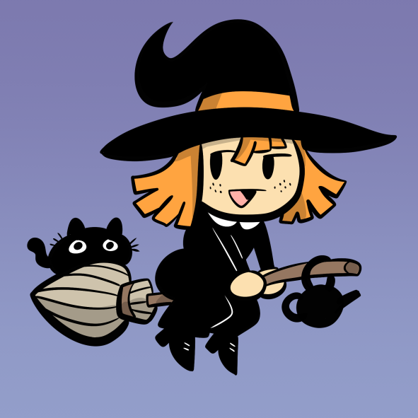 「Made some free Halloween-themed profile 」|Marko (Nerd and Jock comics)のイラスト