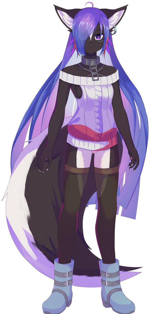 走るデコイsinnto🐺🧪＆ネガシィ🦨💜@ケモノ系Vtuber tweet media