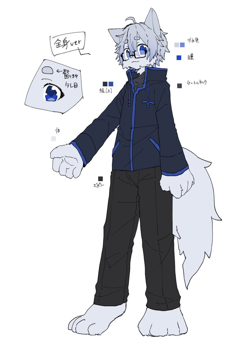 走るデコイsinnto🐺🧪＆ネガシィ🦨💜@ケモノ系Vtuber tweet media