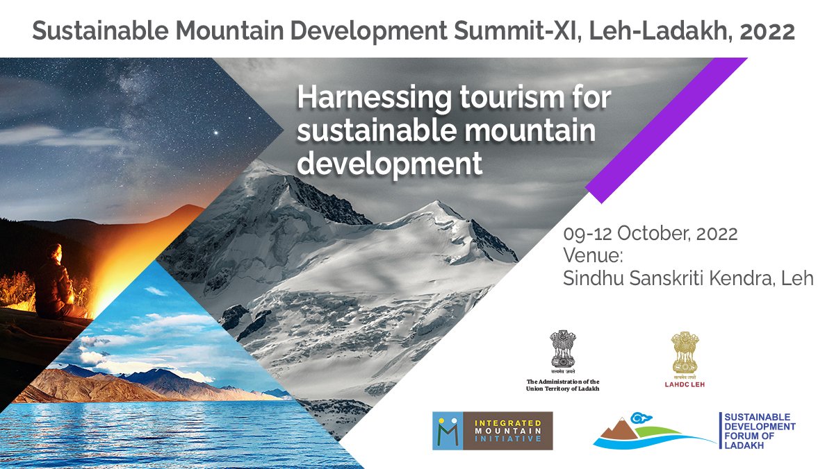 LAHDC LEH (@lahdc_leh) on Twitter photo 11th Sustainable Mountain Development Summit #SMDSXI to be held in #Leh from Oct 9-12.
<a href="/IMI_Info/">Integrated Mountain Initiative</a> <a href="/lg_ladakh/">Office of the Lt. Governor, Ladakh</a> <a href="/tashi_gyalson/">Tashi Gyalson</a> <a href="/Angchuk5/">Dy.Chairman LAHDC Leh</a> <a href="/yakzee_tashi/">Tashi Yakzee 🇮🇳</a> <a href="/StanChosphel/">Stanzin Chosphel</a> <a href="/PremDasRai/">PD Rai</a> @sectourismutl <a href="/LadakhSecretary/">Secretary UT Ladakh</a> <a href="/utladakhtourism/">Ladakh Tourism</a> <a href="/SdfLadakh/">Sustainable Development Forum Ladakh (SDFL)</a> <a href="/DIPR_Leh/">DIPR Leh</a> <a href="/tourismgoi/">Ministry of Tourism</a> <a href="/PIB_India/">PIB India</a> 11th Sustainable Mountain Development Summit #SMDSXI to be held in #Leh from Oct 9-12.
<a href="/IMI_Info/">Integrated Mountain Initiative</a> <a href="/lg_ladakh/">Office of the Lt. Governor, Ladakh</a> <a href="/tashi_gyalson/">Tashi Gyalson</a> <a href="/Angchuk5/">Dy.Chairman LAHDC Leh</a> <a href="/yakzee_tashi/">Tashi Yakzee 🇮🇳</a> <a href="/StanChosphel/">Stanzin Chosphel</a> <a href="/PremDasRai/">PD Rai</a> @sectourismutl <a href="/LadakhSecretary/">Secretary UT Ladakh</a> <a href="/utladakhtourism/">Ladakh Tourism</a> <a href="/SdfLadakh/">Sustainable Development Forum Ladakh (SDFL)</a> <a href="/DIPR_Leh/">DIPR Leh</a> <a href="/tourismgoi/">Ministry of Tourism</a> <a href="/PIB_India/">PIB India</a>
