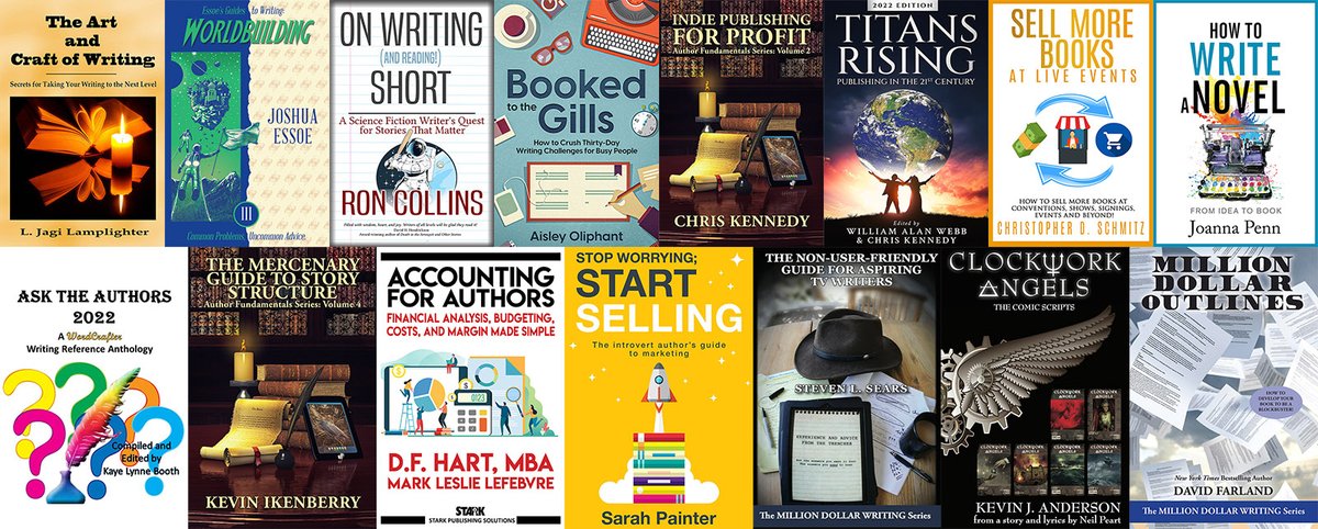 Joanna (J.F.) Penn (@thecreativepenn) on Twitter photo The Writer's Career Toolkit Bundle, available now! storybundle.com/writing
#writingtips #bookmarketing #selfpublishing w/ <a href="/TheKJA/">Kevin J Anderson</a> <a href="/MarkLeslie/">Mark Leslie Lefebvre</a> <a href="/SarahRPainter/">Sarah Painter</a> and more The Writer's Career Toolkit Bundle, available now! storybundle.com/writing
#writingtips #bookmarketing #selfpublishing w/ <a href="/TheKJA/">Kevin J Anderson</a> <a href="/MarkLeslie/">Mark Leslie Lefebvre</a> <a href="/SarahRPainter/">Sarah Painter</a> and more