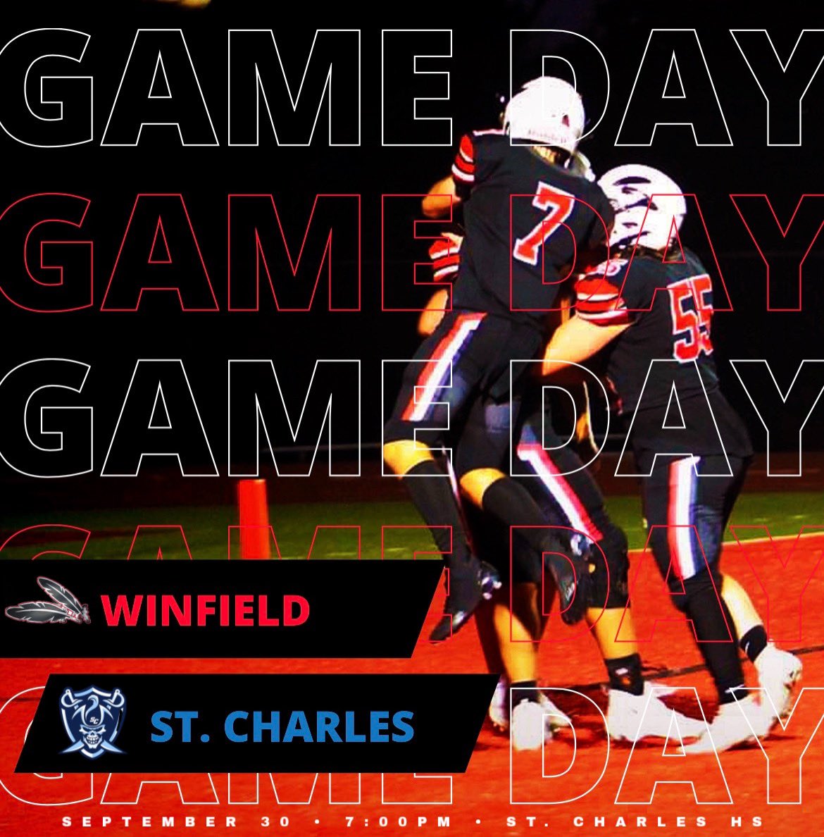 Winfield Football tweet media