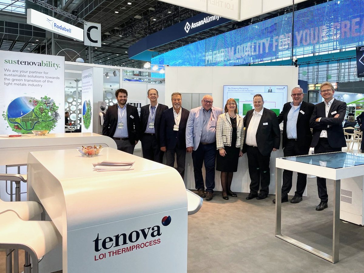 🙏 Danke für Ihren Besuch auf der <a href="/ALUMINIUM_SHOW/">ALUMINIUM</a>, <a href="/MD_GmbH/">Messe Düsseldorf</a>. 

Der direkte und intensive Austausch mit Ihnen über unsere #Schmelz- &amp; #AluminiumRecycling-Lösungen, sowie unsere al-loi #Wärmebehandlungslösungen war großartig.

Weitere Events: tenova.com/newsroom/upcom…

<a href="/tenovagroup/">Tenova</a>