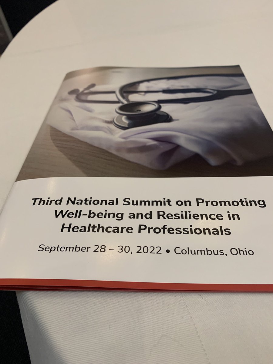 Well-being of providers and students on everyone’s mind here. Such wonderful strategies flowing from 
#CWBS <a href="/JHUNursing/">Hopkins Nursing</a> <a href="/HopkinsCRNA/">HopkinsCRNA</a> <a href="/aanacrna/">AANA</a>