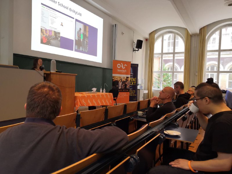 Sara Reichert <a href="/sarapedia1/">Sarapedia</a> speaking ablout "Von Leezenflow zu Kottiflow - Open Hardware Entwicklung in der Lehre" at #OpenTechSummit <a href="/TUBerlin/">TU Berlin</a> #OpenHardware #OpenSource #Produktion #Community #Makerspaces eventyay.com/e/b89a1ddc/ses… <a href="/opntec/">Open Technologies</a>