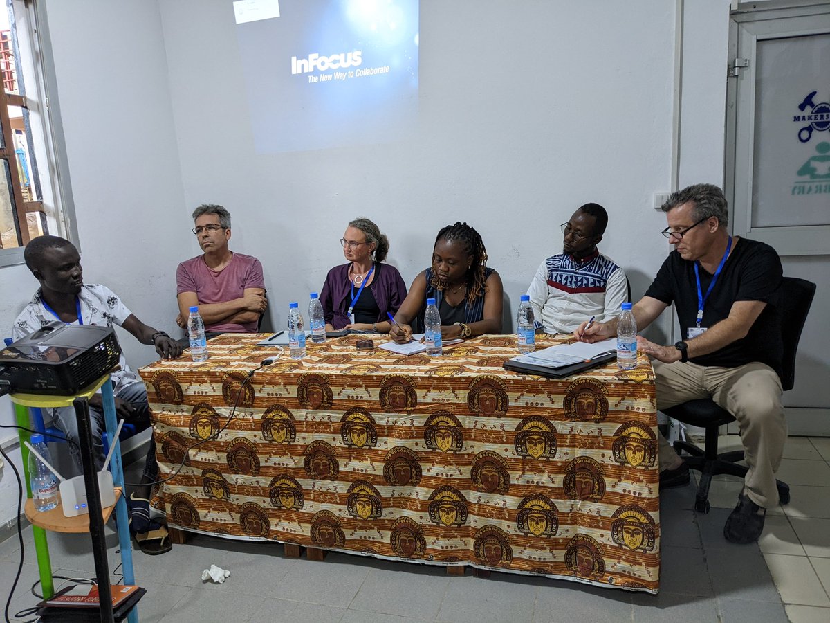 MelvisNyaah's tweet photo. Our interdisciplinary panel discuss the relevance of networking in open science. The potential of makerspaces creating a network for innovation and development to maximize output and positive change in the community.
@AfricaOSH @LabMboa  @MaliamunguRich4 @GOSHCommunity https://t.co/KqZDfhPKbe