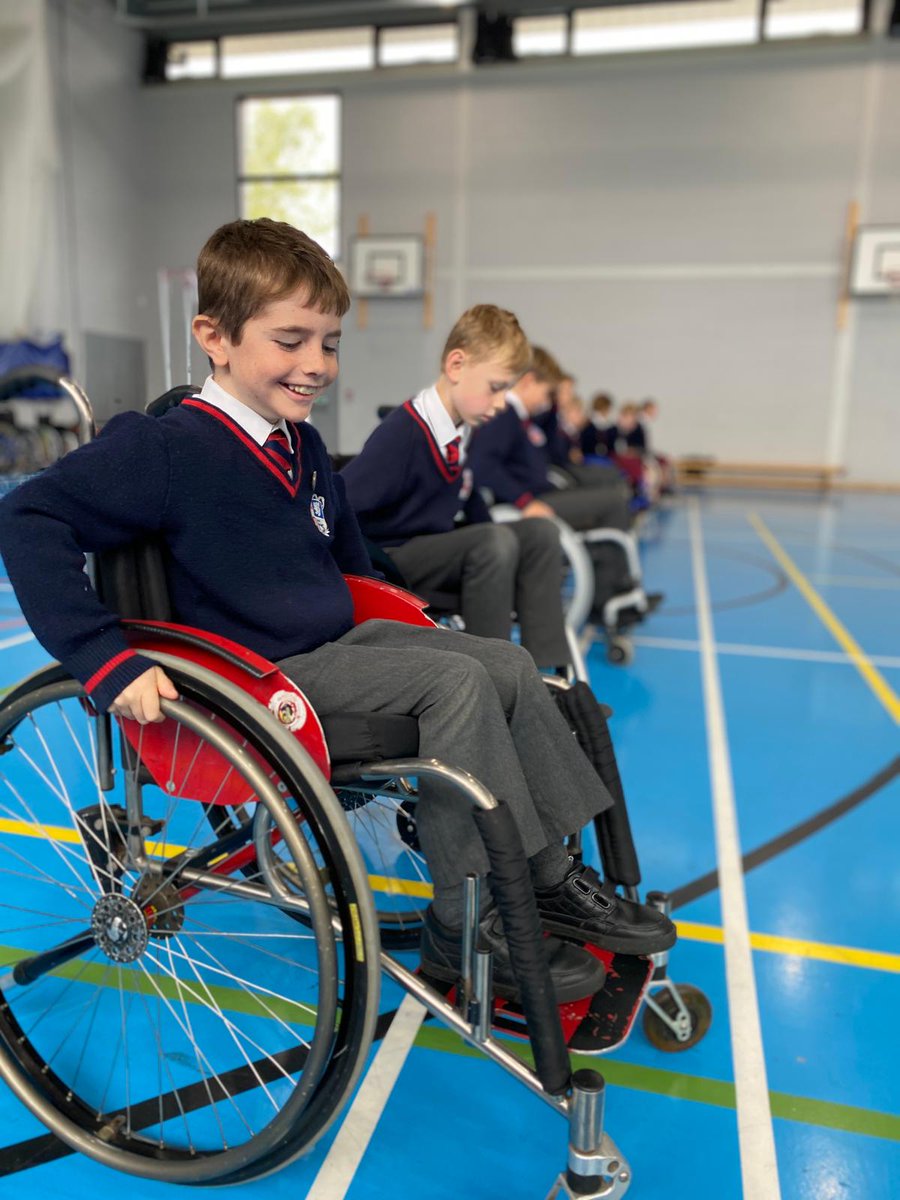 FinboroughSch's tweet photo. A fantastic morning for our Prep 5 & 6 children who have enjoyed a highly impactful session with Go Kids Go for wheelchair awareness.
#gokidsgo #wheelchairawareness #growyourknowledge https://t.co/TVvvo4kD97