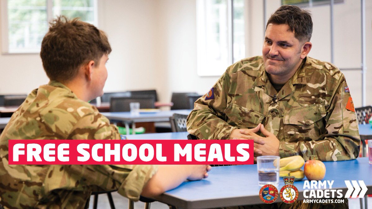 ArmyCadetsHQ's tweet image. A CBN has been released that covers Free School Meals. How to record cadets’ eligibility on Westminster and how to use this information in activity planning and delivery. Pls share with your fellow CVAV’s where applicable. Head over to the Cadet Resource Centre for more info…