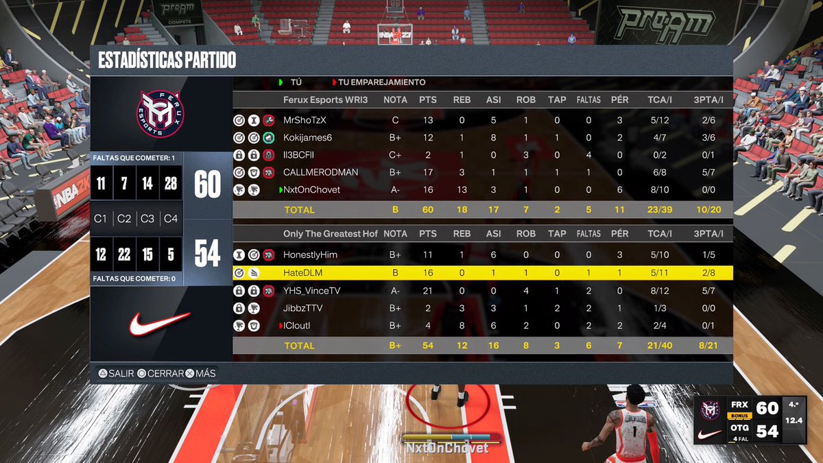 Ggs to @OTG2K__  and <a href="/TheRealYHSVince/">WhyBeVinceK ☠️</a>  as we go 2-0 on @HOFLeague2k open tourney rd2.
