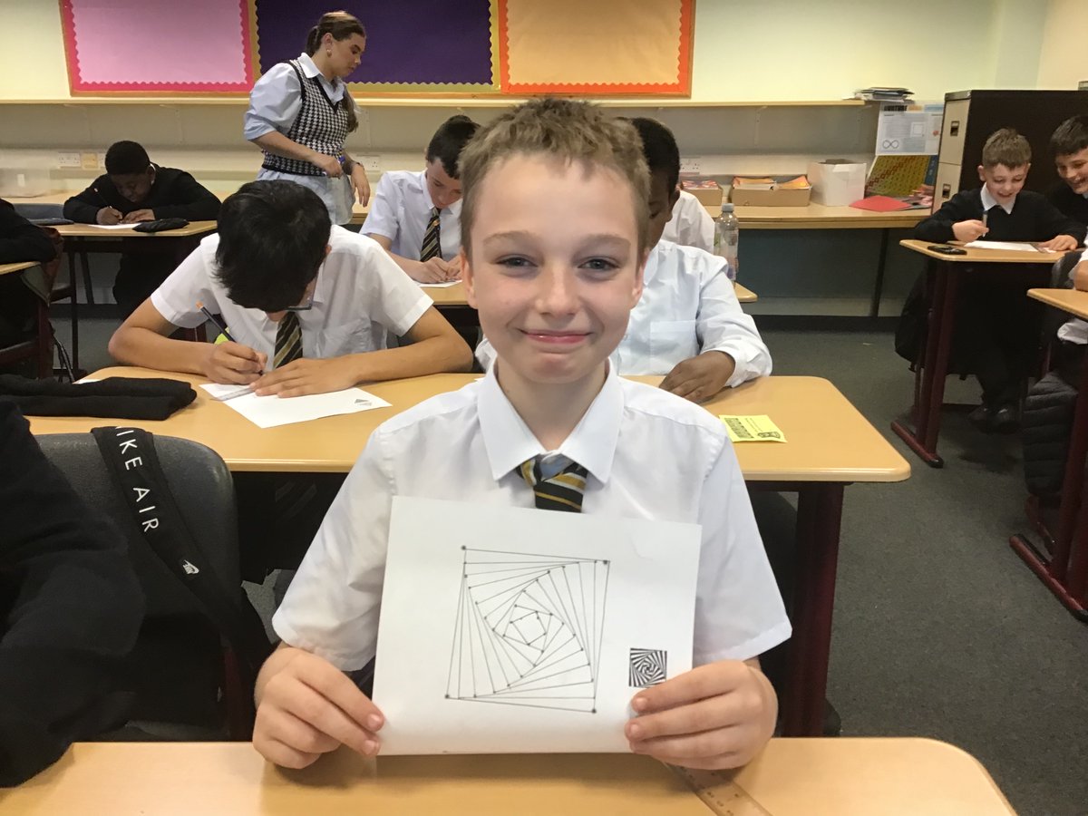 STA_Maths's tweet photo. What a fantastic turnout at today’s first  🧮🎨Artful Maths Club 🎨🧮 every  Friday  lunch  B  for  S1  with  Miss  McNicol  @StThomasAqSec @MrQuinn_STA https://t.co/hvb0CqxY3d