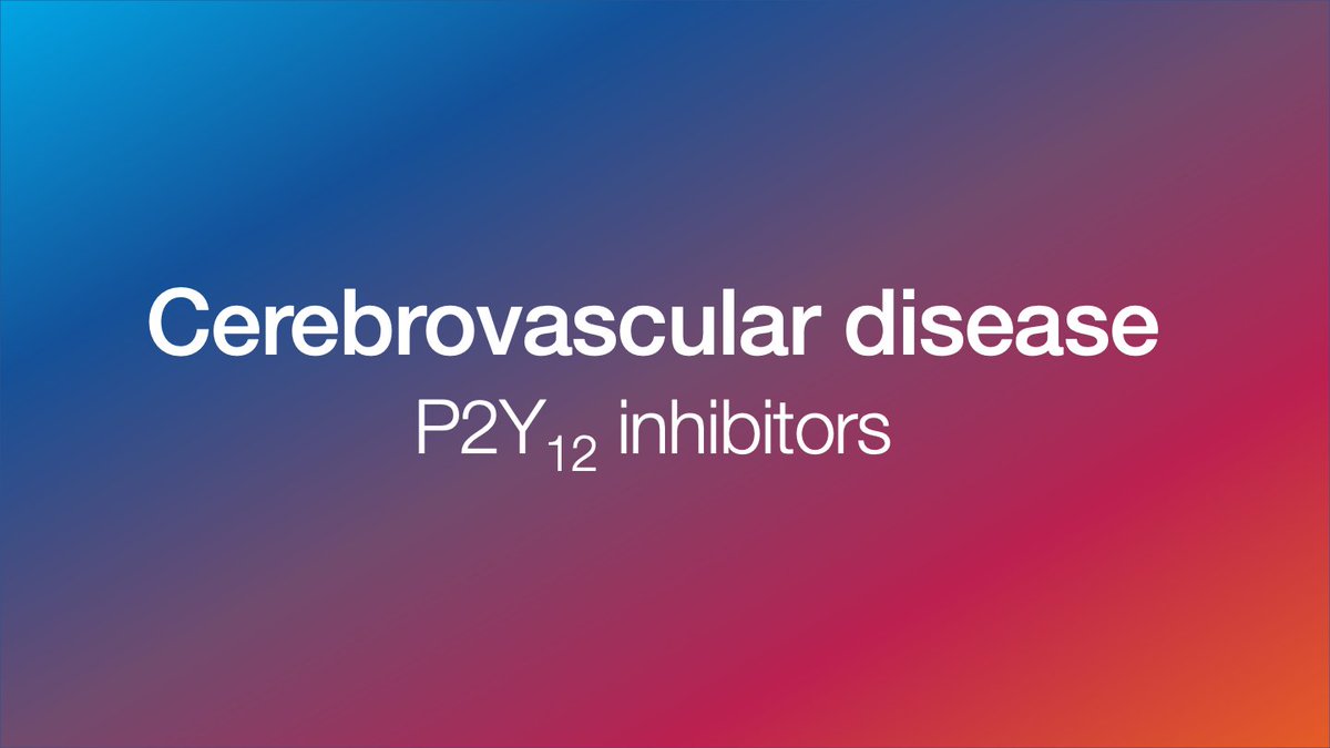 DFCapodanno's tweet image. Trials of P2Y12 inhibitors in cerebrovascular disease (noncardioembolic stroke or TIA). Clopidogrel monotherapy is recommended as first option (alternatives are aspirin alone or dipyridamole plus aspirin). Short DAPT (3 weeks) with clopidogrel or ticagrelor should be considered.